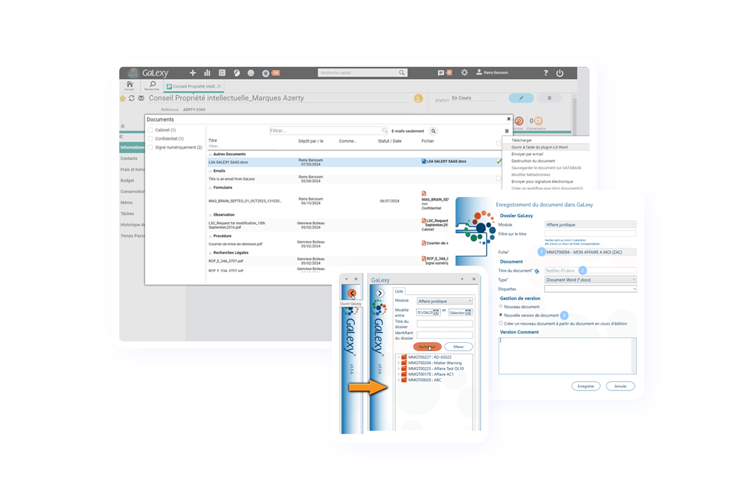Outlook fnct affaires juridiques