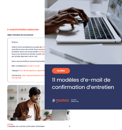 Modele email confirmation entretien Modele email confirmation entretien