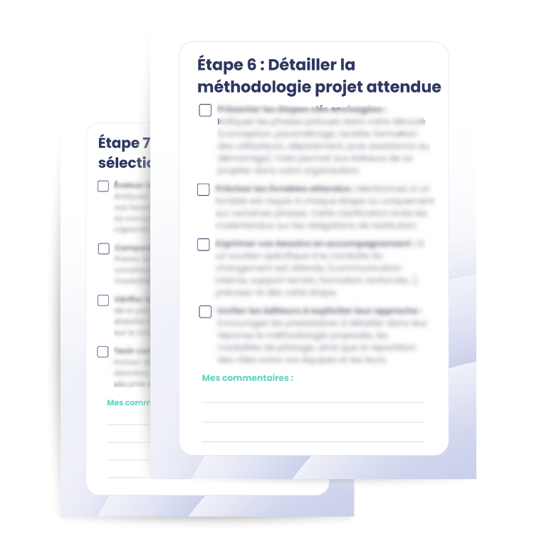 la checklist cahier des charges RH