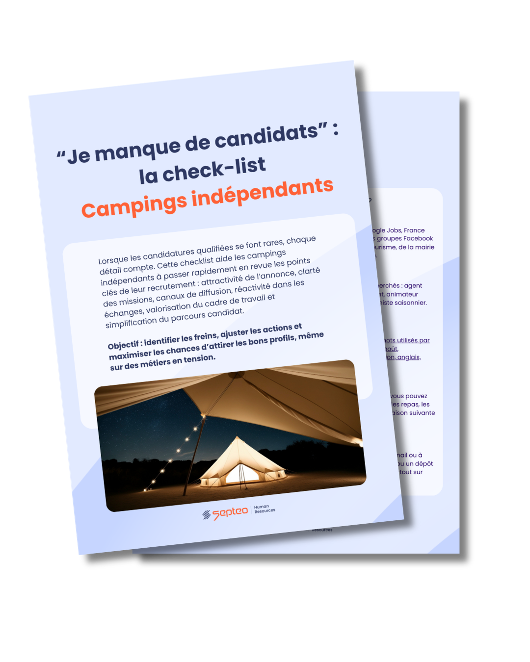 Checklist petit camping