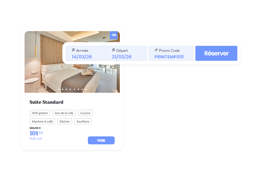 Ulyses Suite Moteur de réservation PMS